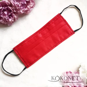 Rouška hluboká červená