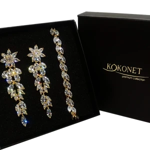 Svatební souprava MOREE gold + ROSANA gold