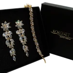 Svatební souprava MOREE gold + ROSANA gold