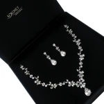 Svatební souprava FLORAL silver