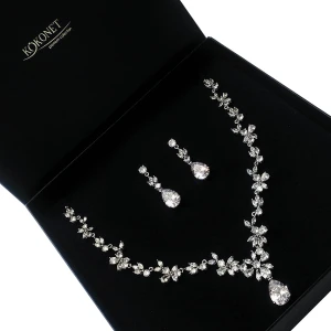 Svatební souprava FLORAL silver