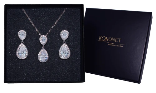 Komplet ślubny srebrny MIGDAL silver