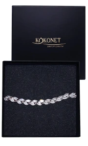 Svatební náramek ROSANA silver