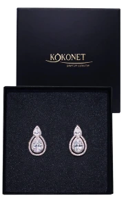 Svatební náušnice TALIA silver