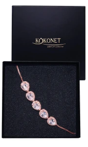 Svatební náramek DROP rose