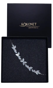 Svatební náramek SEMI silver