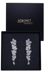 Svatební náušnice JANUA silver