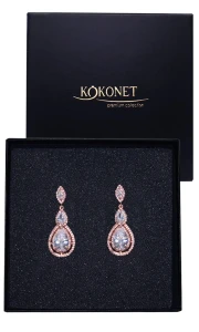 Svatební náušnice OLEA rose