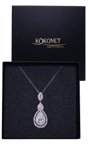 Svatební náhrdelník  OLEA silver