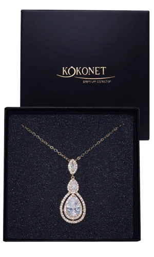 Naszyjnik ślubny złoty  OLEA gold