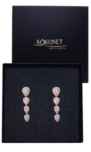 Svatební náušnice DITA rose