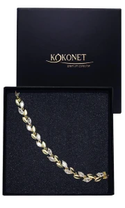 Svatební náramek GRAPEA gold