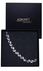 Svatební náramek GRAPEA silver
