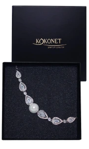 Svatební náramek CLASSY silver