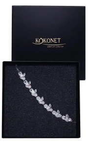 Svatební náramek IRIS silver