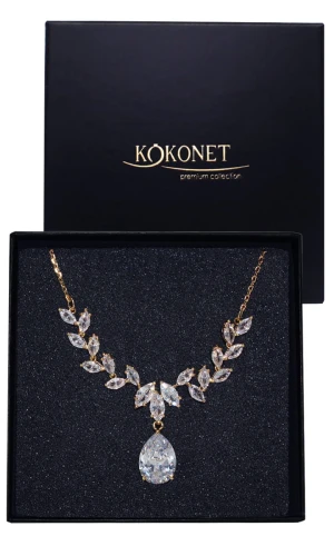 Naszyjnik ślubny w złoty ISOLA gold