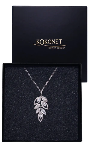 Naszyjnik ślubny srebrny DALMA silver