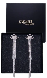 Svatební náušnice MADINA silver