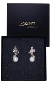 Svatební náušnice CHARLIZE gold