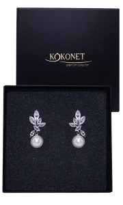 Svatební náušnice CHARLIZE silver