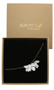 Květinový náramek FORSYTHIA gold