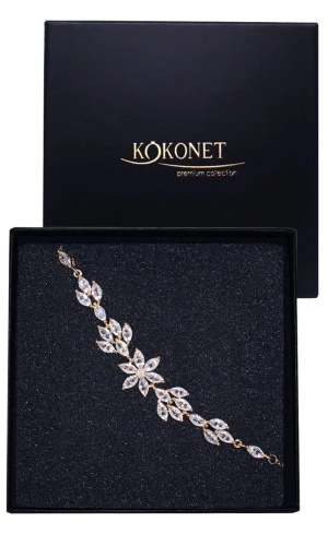 Bransoletka złota ślubna MOREE gold