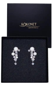 Svatební náušnice GALACIA silver