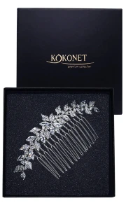 Svatební hřeben ASTRID silver