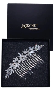 Svatební hřeben BLANCHE silver