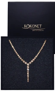 Svatební náhrdelník MODERNA gold