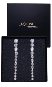 Svatební náušnice MODERNA silver