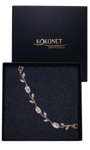 Svatební náramek MUHER II gold