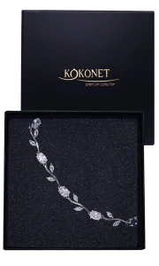 Svatební náramek MUHER II silver