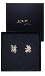 Svatební náušnice JAZMIN gold