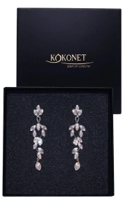 Svatební náušnice stříbrné NABLA silver