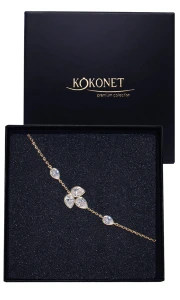 Svatební náramek zlatý LAVINIA gold