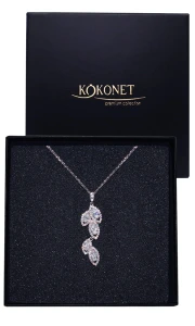 Svatební náhrdelník stříbrný CHIARA silver