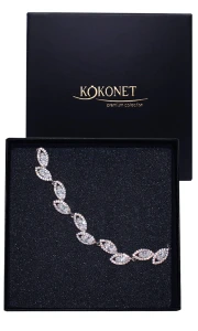 Svatební náramek stříbrný LUCE silver