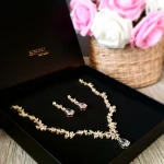 Svatební souprava FLORAL gold